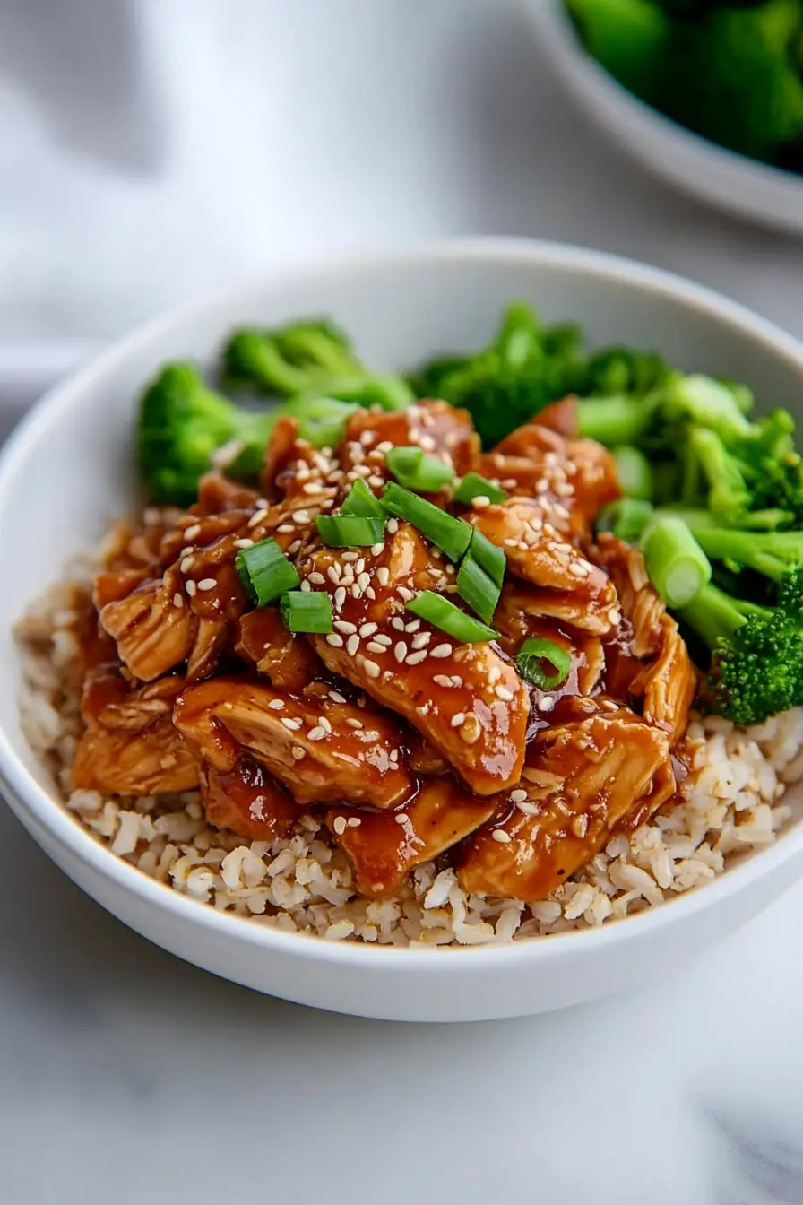 Flavorful Slow Cooker Honey Garlic Chicken