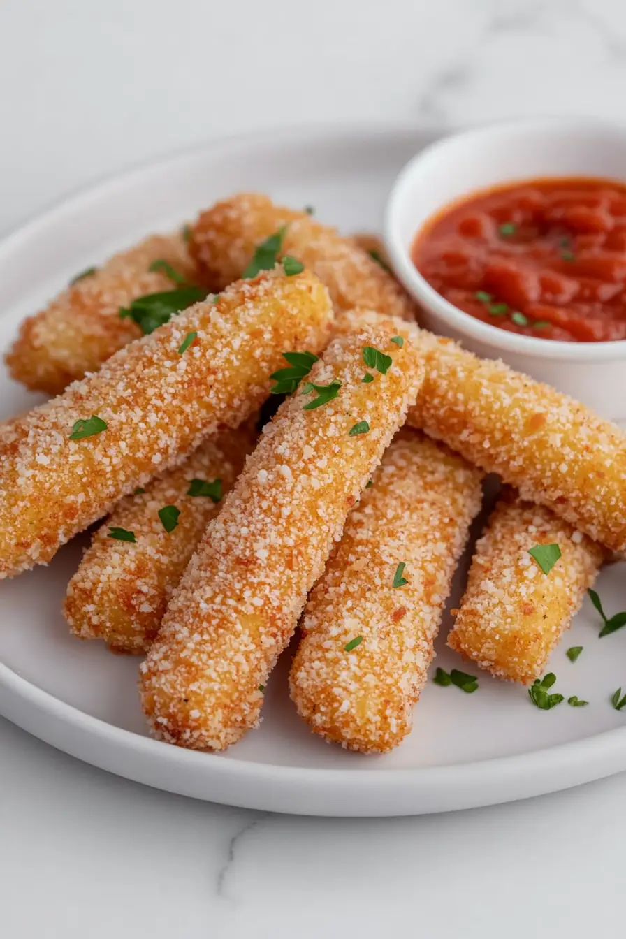 Easy Gluten Free Mozzarella Sticks