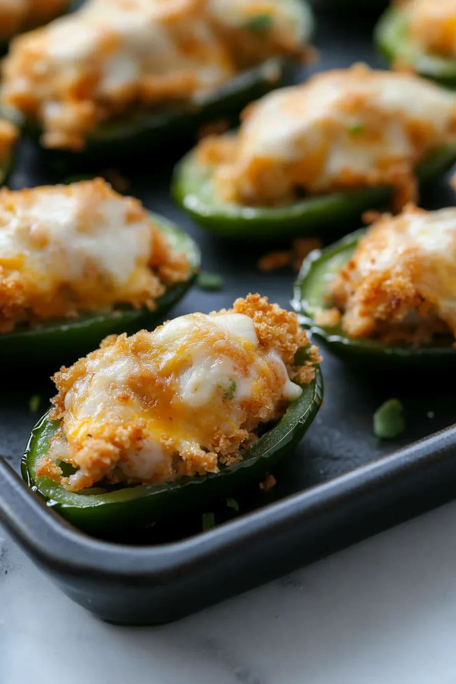 Easy Shrimp Stuffed Jalapeno Popper Bites