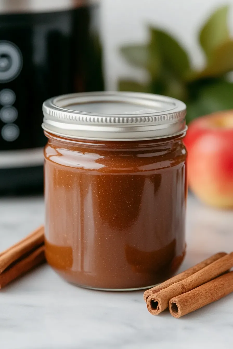 Smooth Slow Cooker Apple Butter