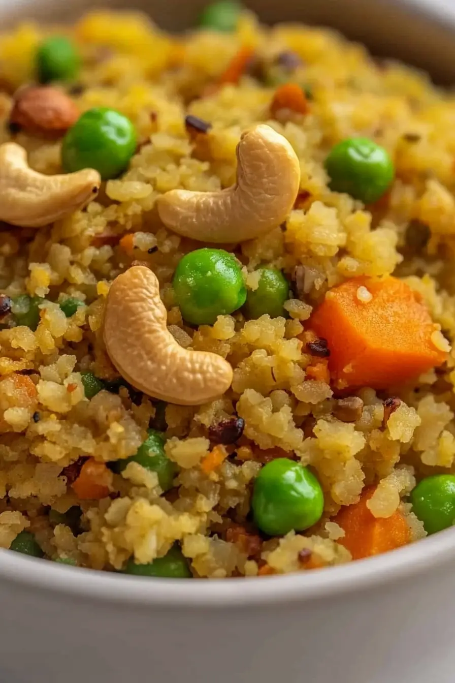 Tasty Oatmeal Upma Recipe