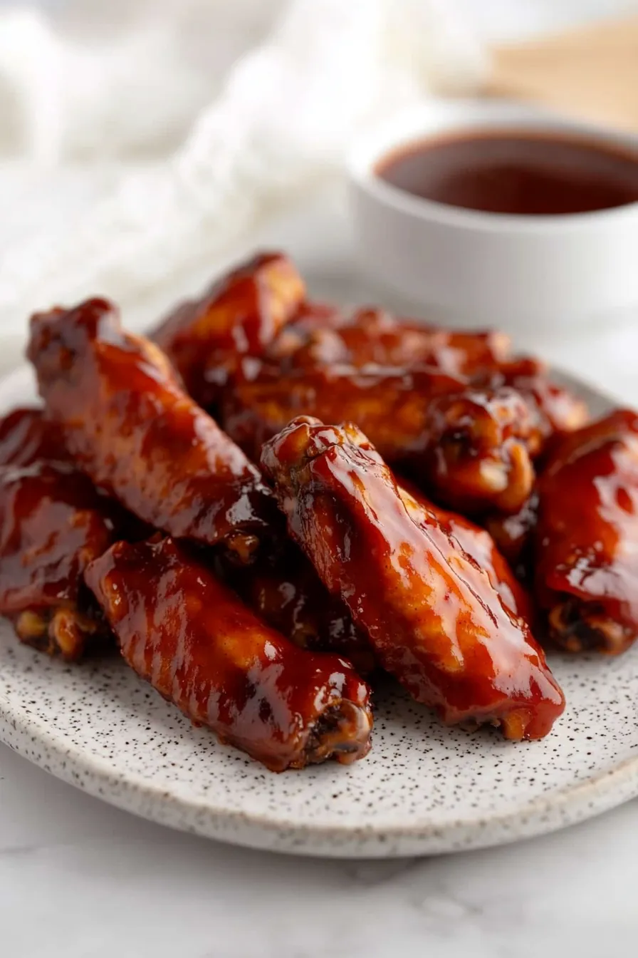 Easy Honey BBQ Chicken Wings
