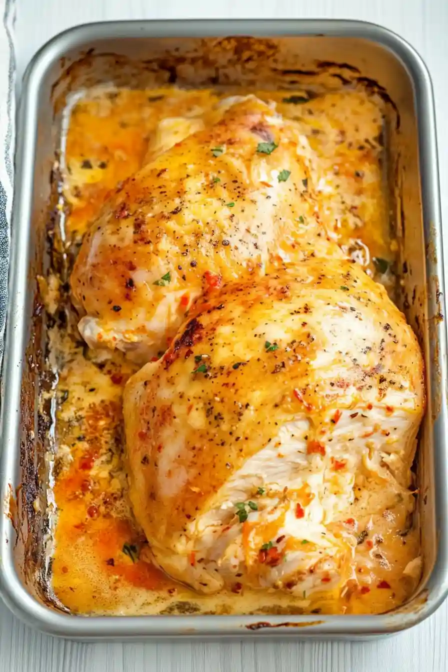 Easy Pepper Stuffed Chicken Breast