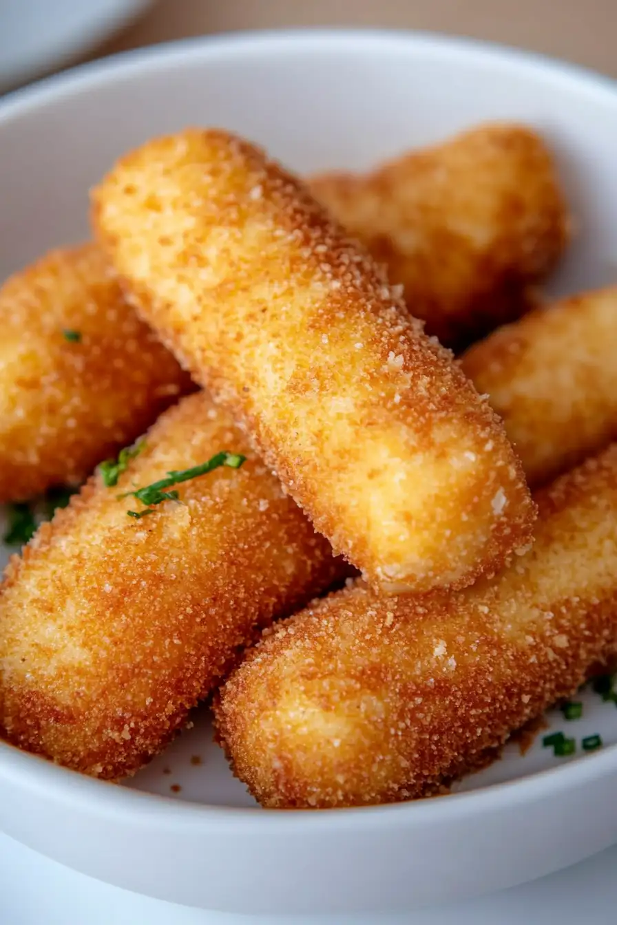Low-Calorie Mozzarella Sticks No Breadcrumbs