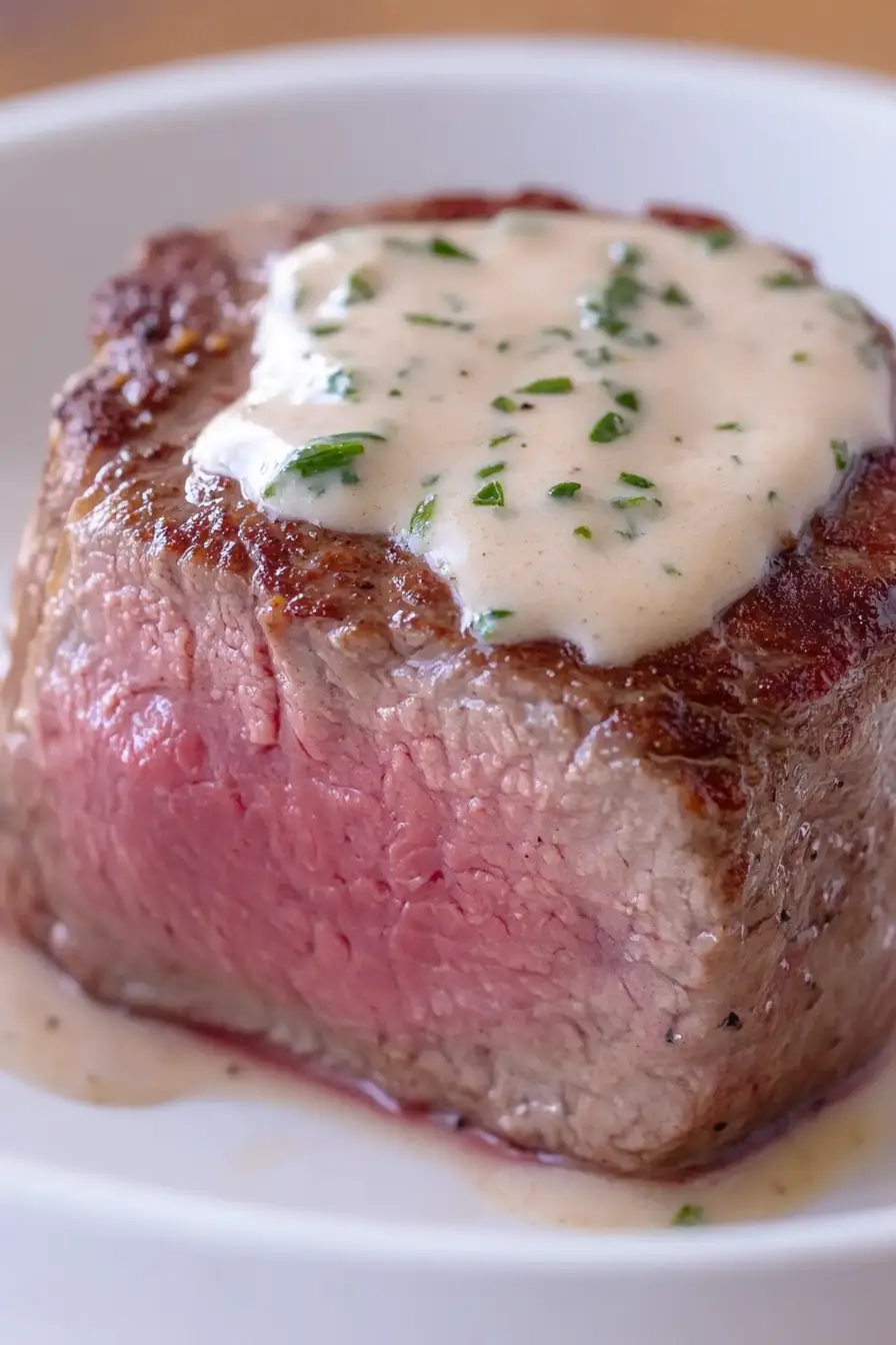 Savory Filet Mignon with Gorgonzola