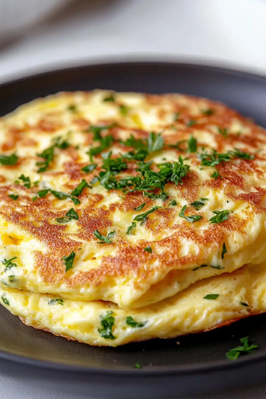 Easy Egg Yolk Omelet Recipe