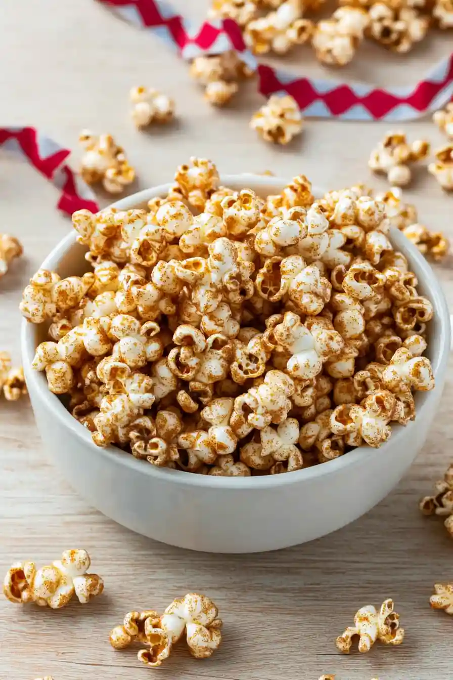Homemade Gingerbread Kettle Corn