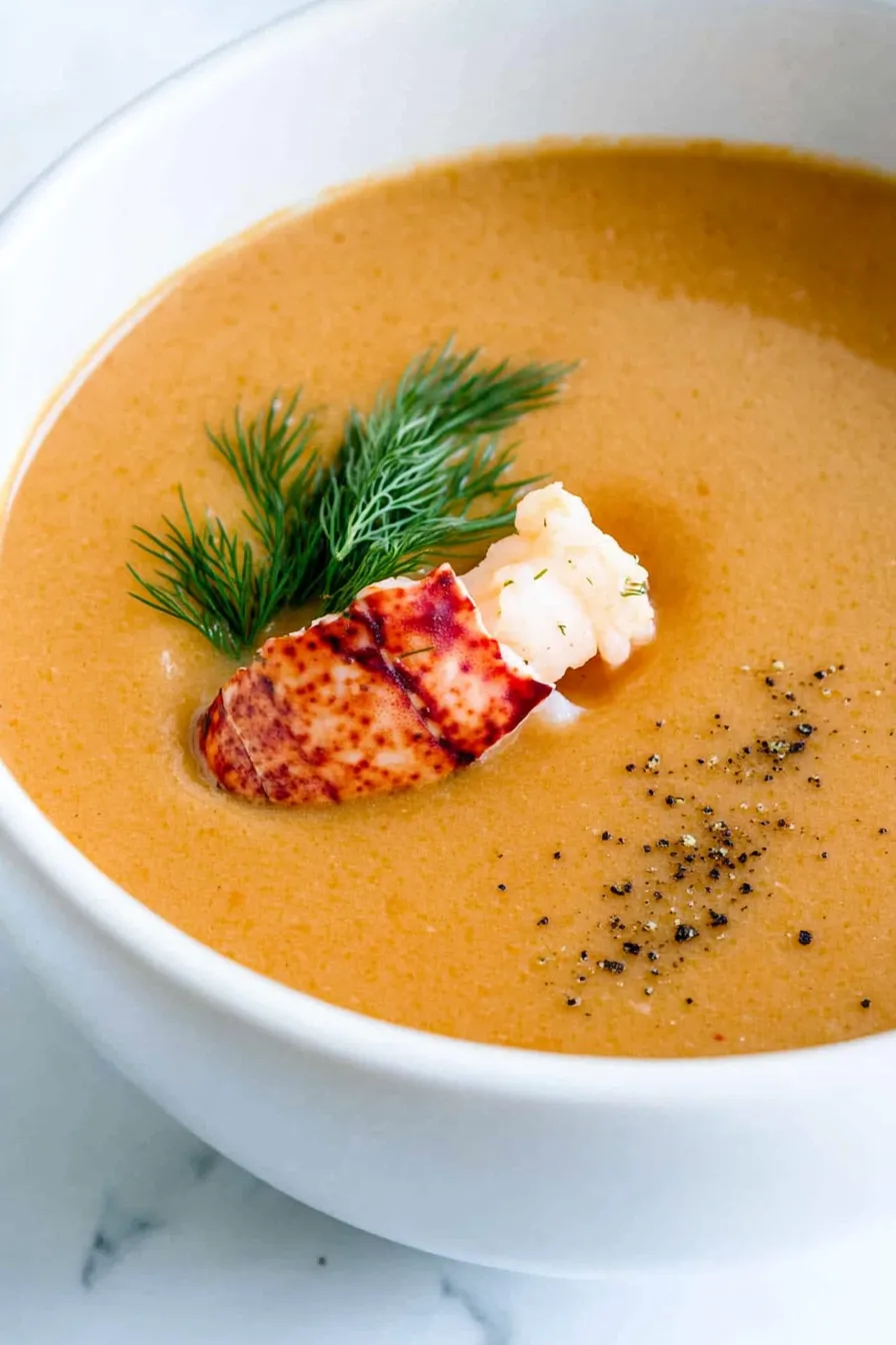 Tasty Lobster Bisque with Potatoes
