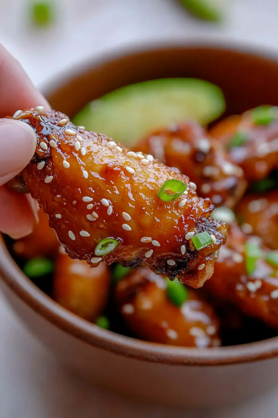 Juicy Asian Zing Chicken Wings
