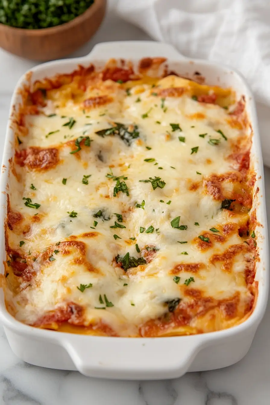 Best Vegetable Lasagna with No Boil Noodles
