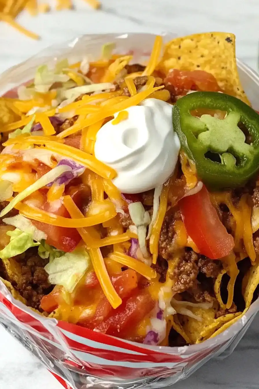 Delicious Nachos in a Bag