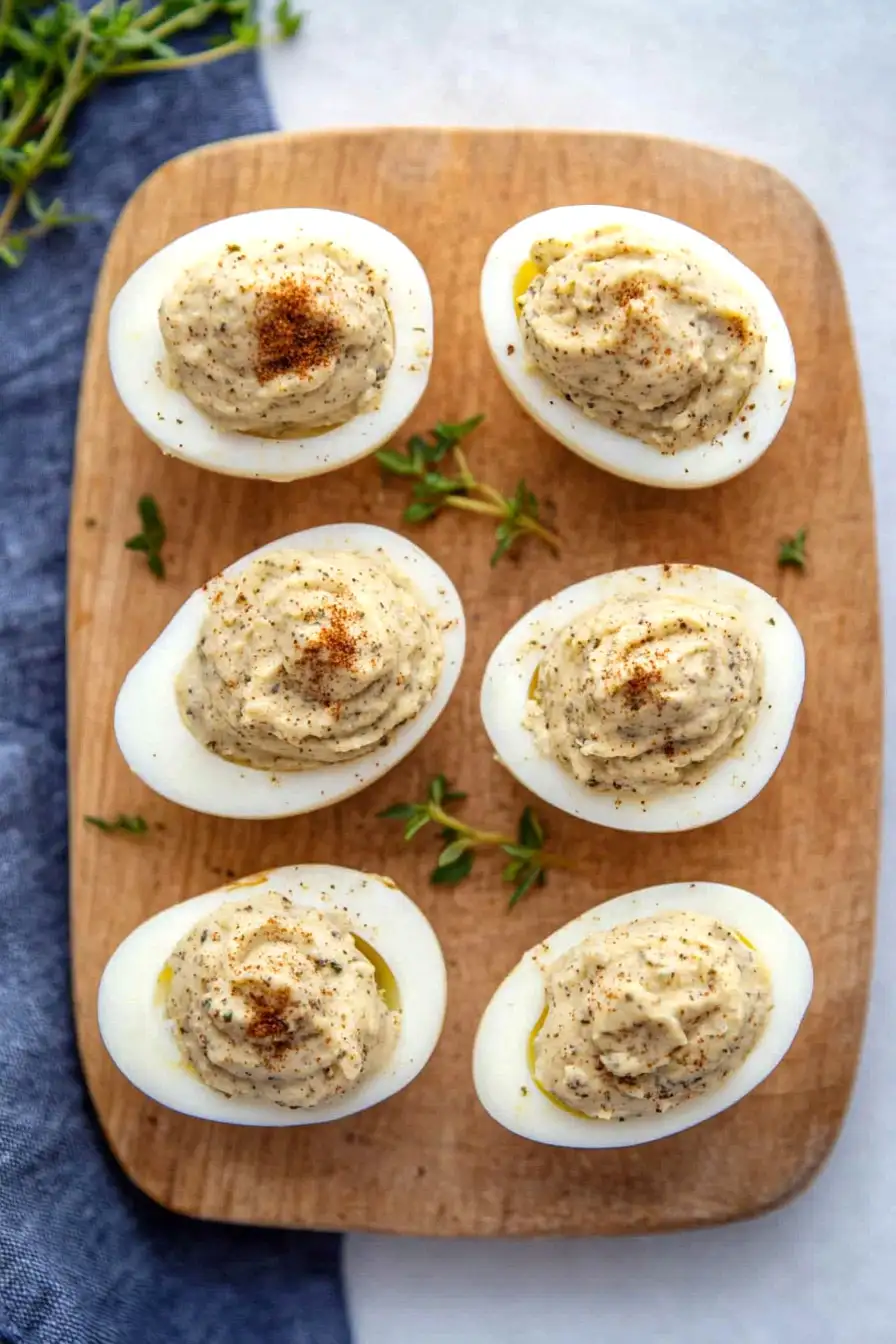 Tasty Za'atar Deviled Eggs