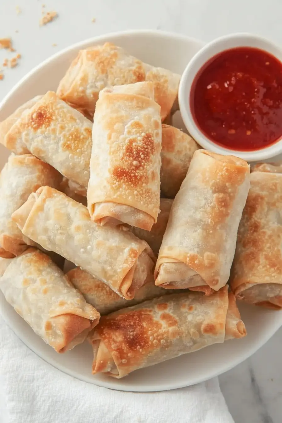 Healthy Pork Sausage Egg Rolls Recipe