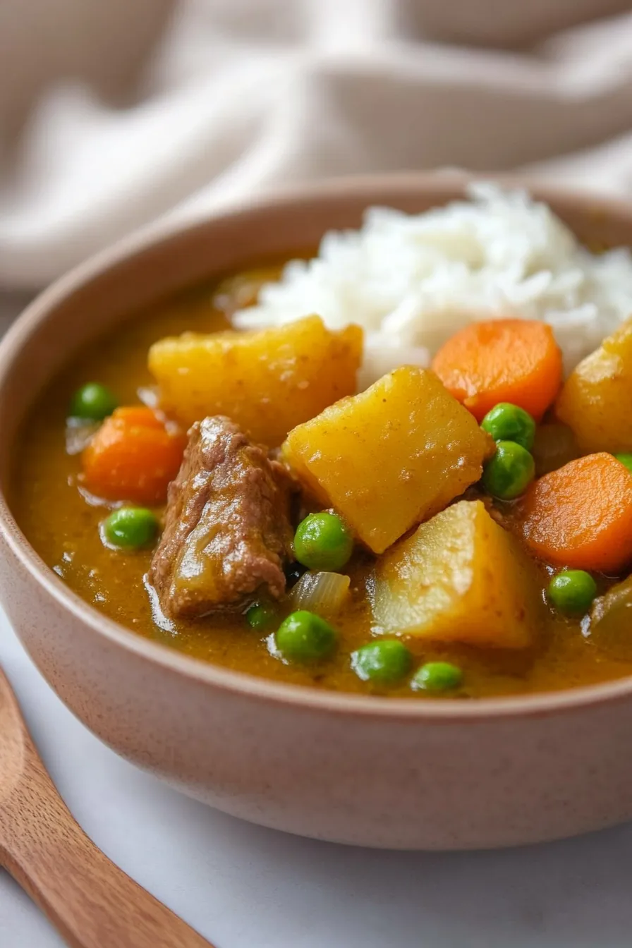 Healthy Slow Cooker Japanese Curry