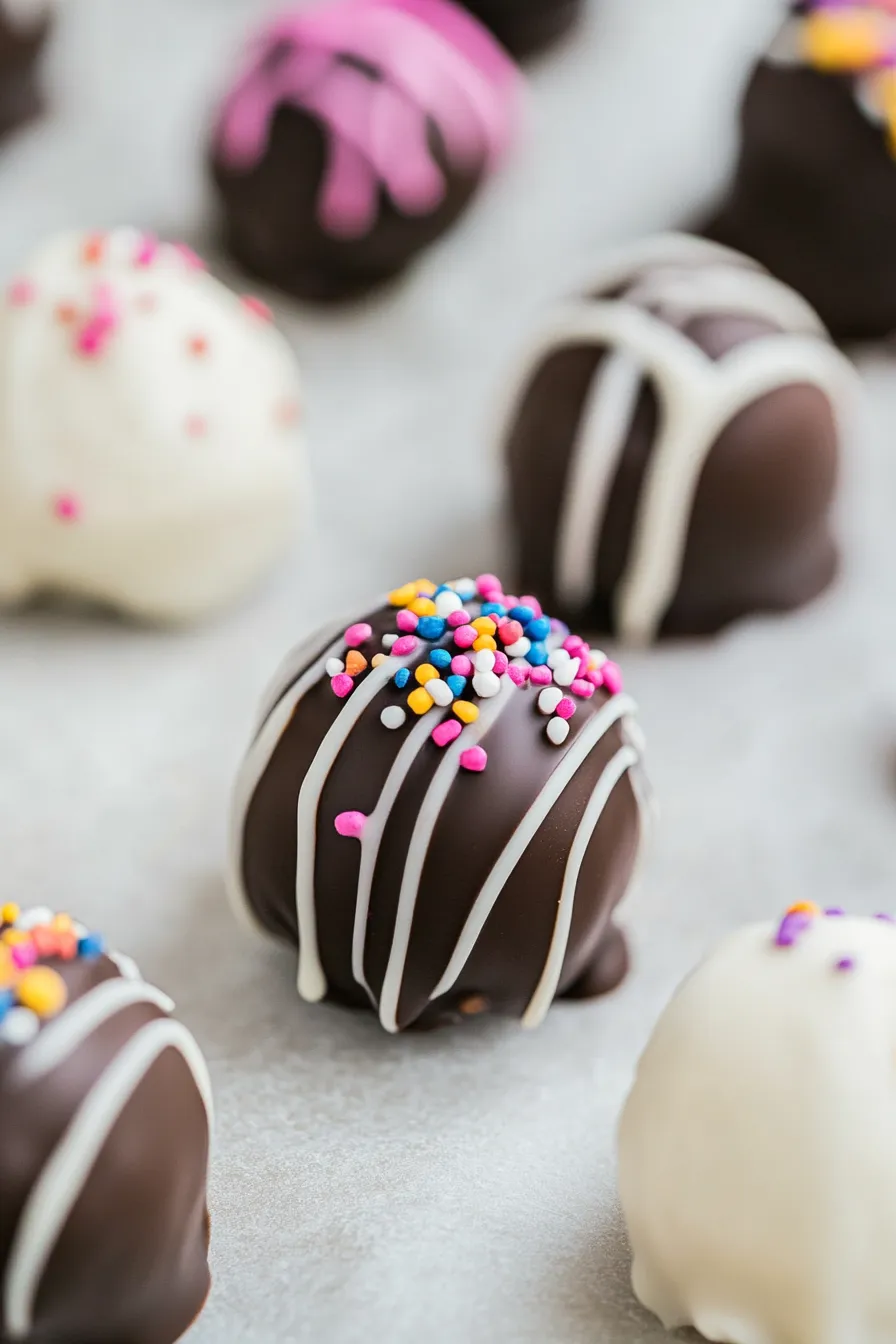 Creamy No Bake Oreo Truffles