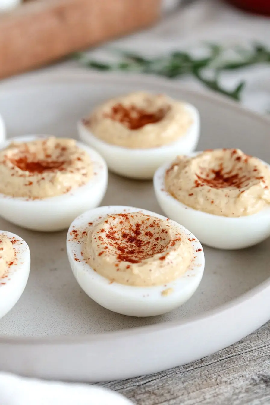 Easy Gluten Free Deviled Eggs