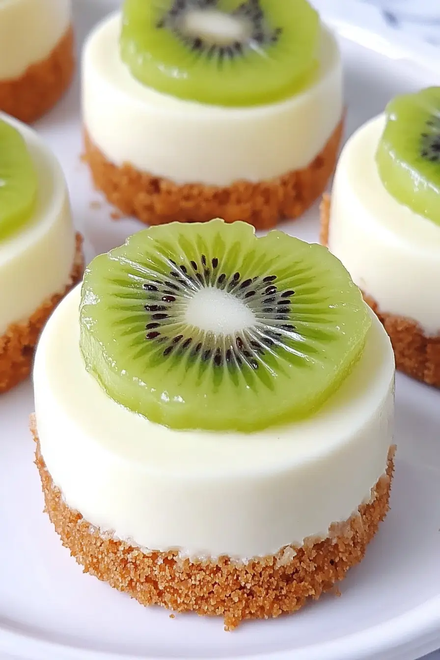 Tasty Mini Kiwi Cheesecakes Recipe