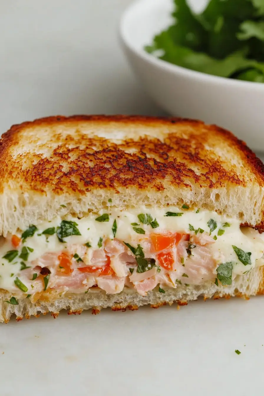 Tasty Tuna Grilled Cheese Melt