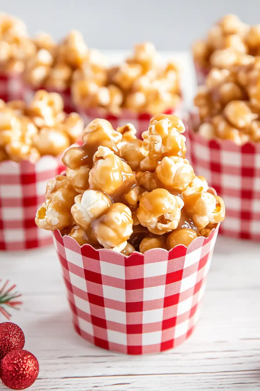 Delicious Oven Baked Caramel Corn