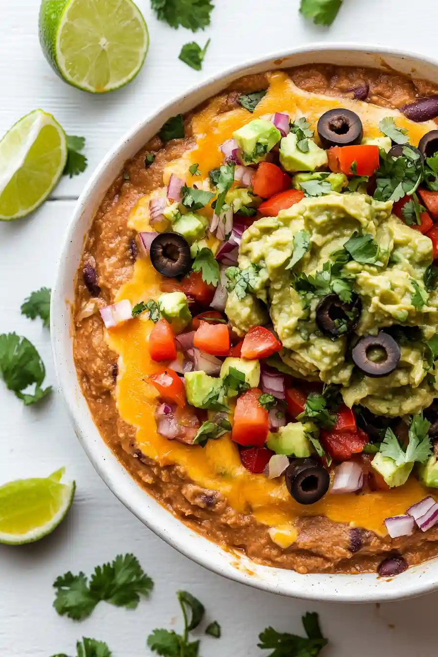 Creamy Vegan Seven Layer Dip