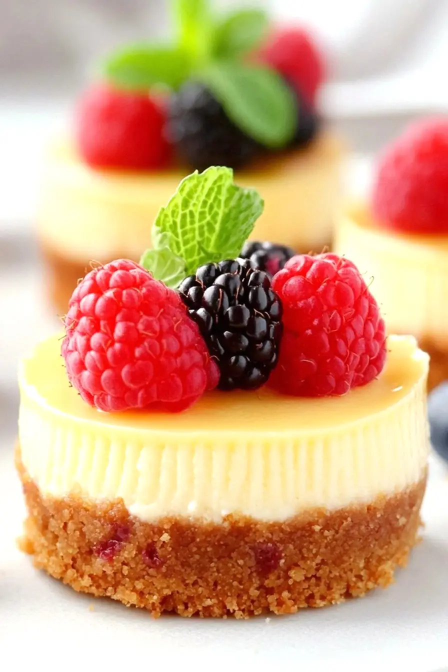 Best Gluten Free Mini Cheesecakes