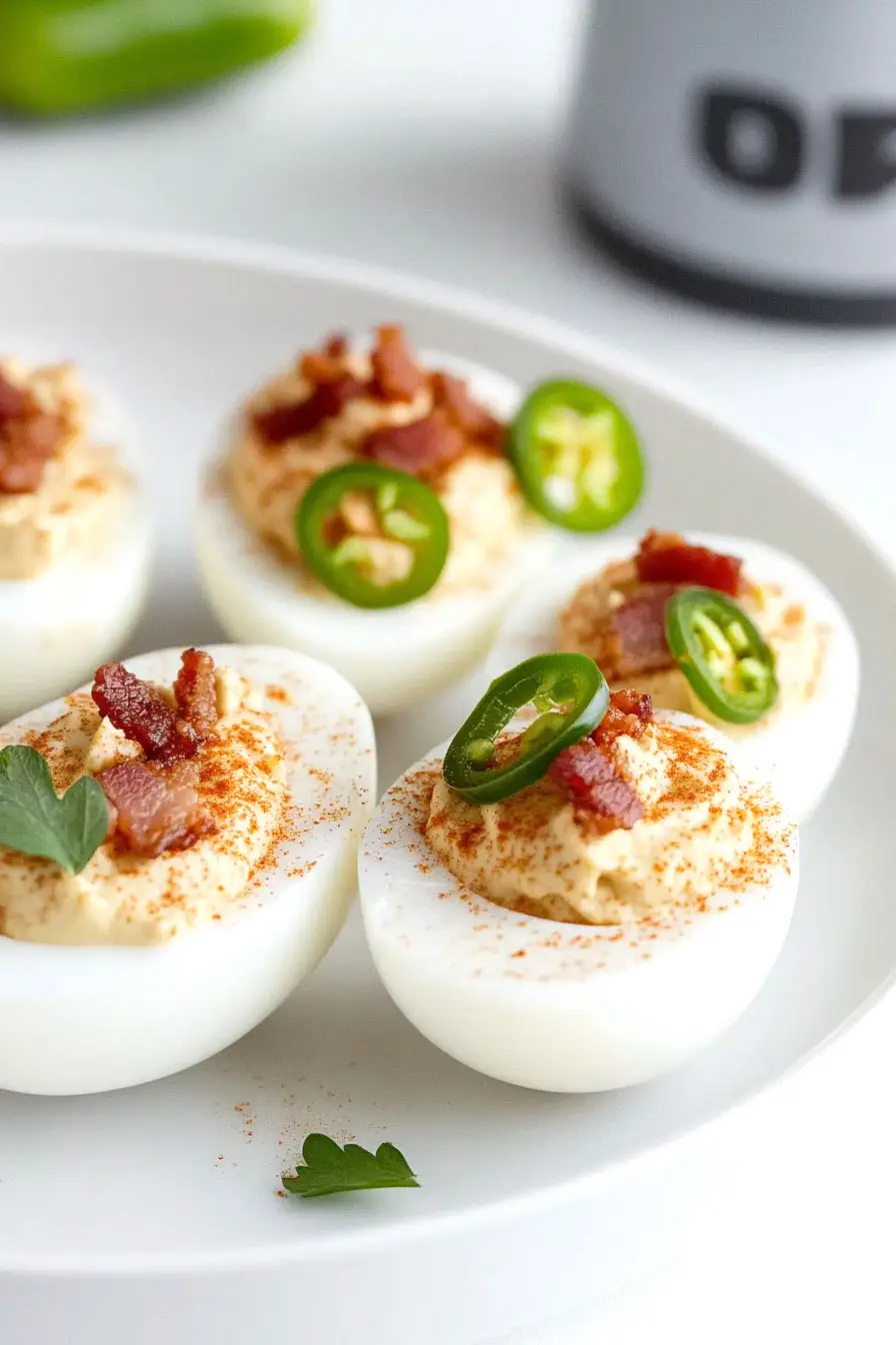 Best Bacon Jalapeno Deviled Eggs