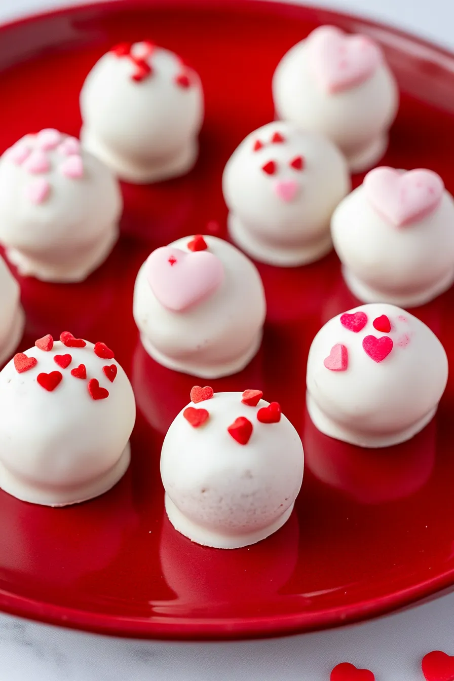 Decadent Vanilla Oreo Truffles