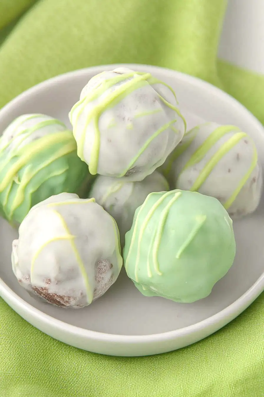 No-Bake Key Lime Oreo Truffles
