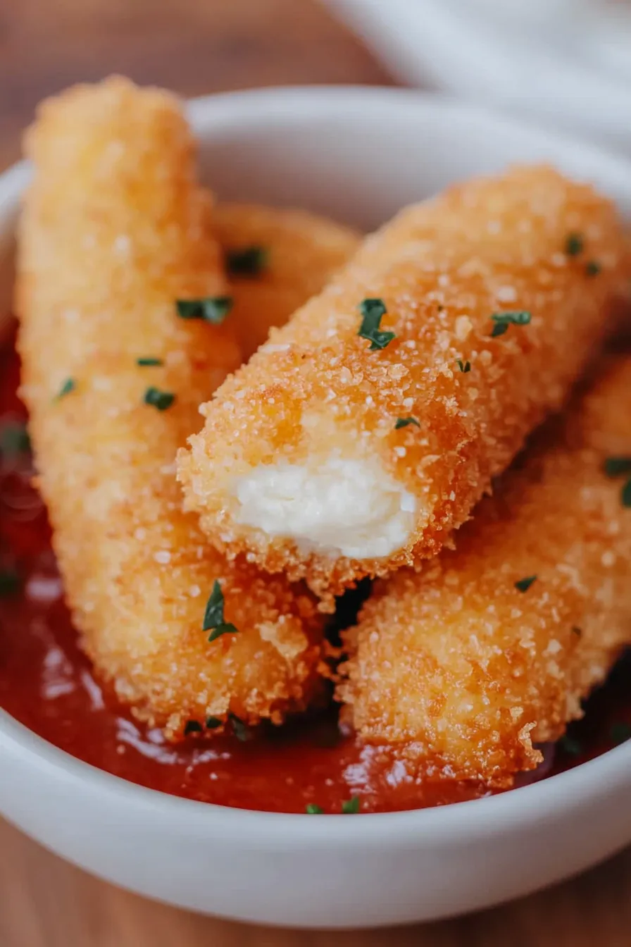Ultimate Deep Fried Mozzarella Sticks