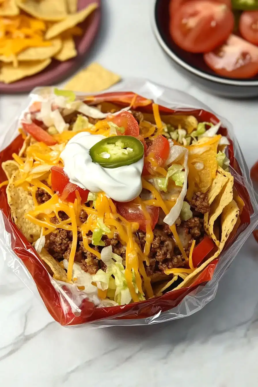 Delicious Nachos in a Bag