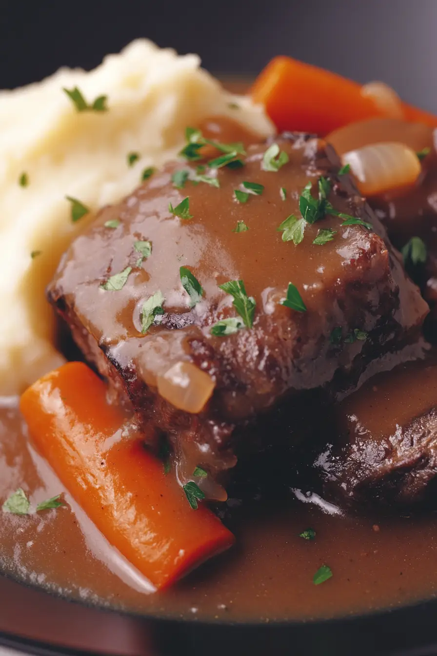 Juicy Slow Cooker Short Ribs