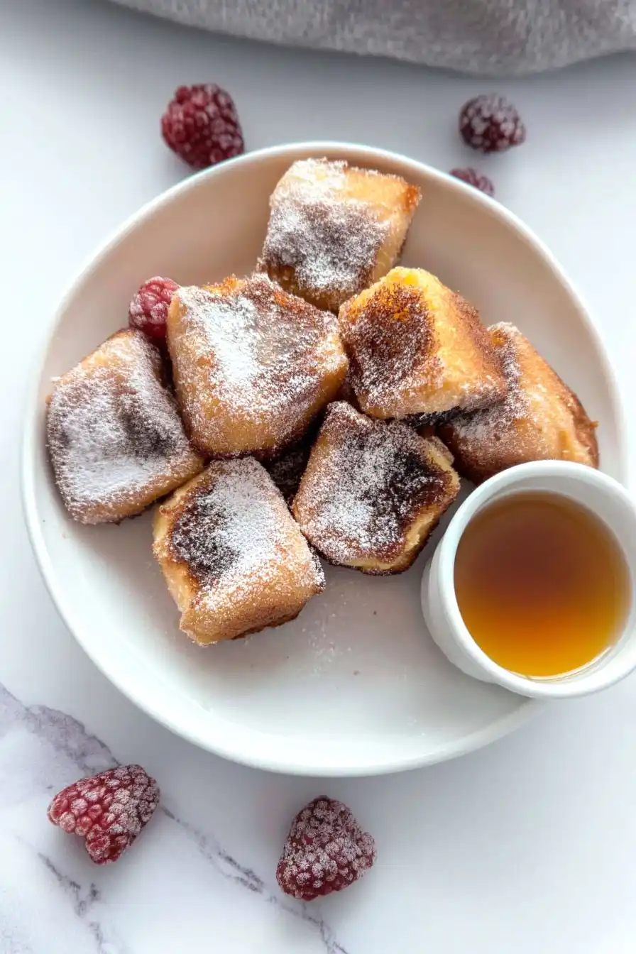Crispy Churro French Toast Bites with Kings Hawaiian
