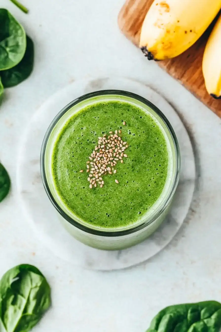 Nourishing Spinach Banana Smoothie
