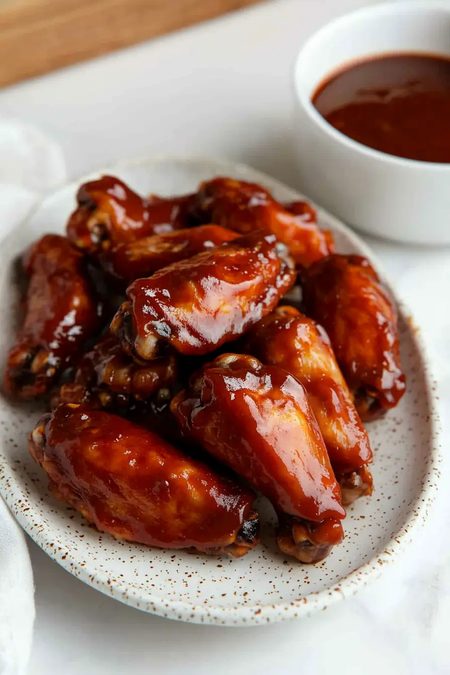 Easy Honey BBQ Chicken Wings