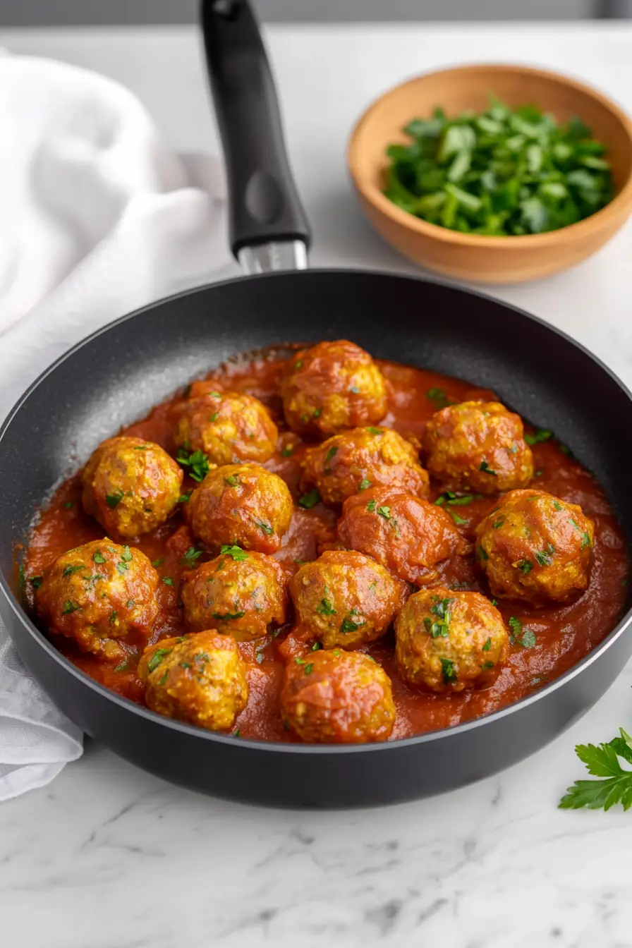 Best Turkey Meatballs with Greek Yogurt