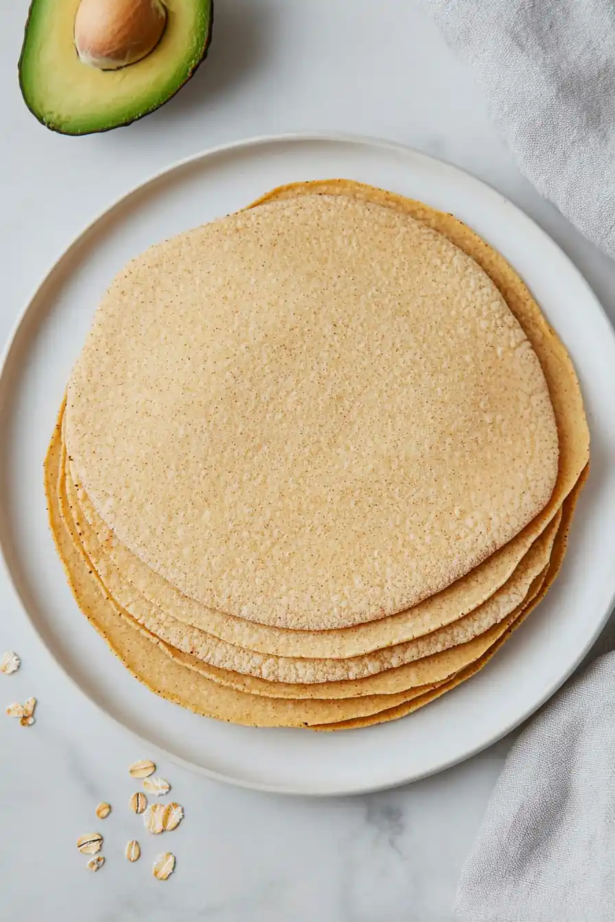 Soft Oatmeal Tortillas