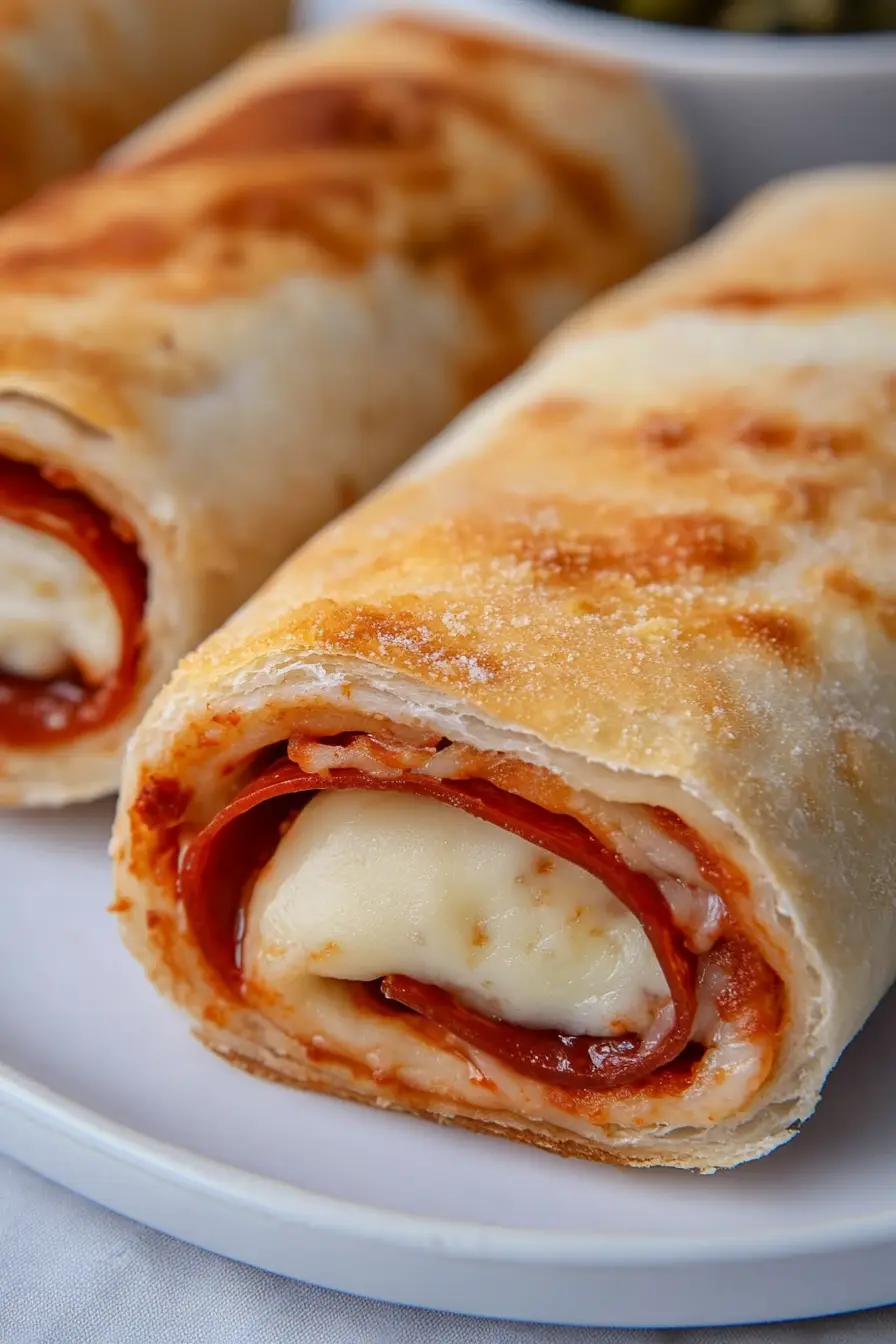 Quick Air Fryer Tortilla Pizza Roll Ups