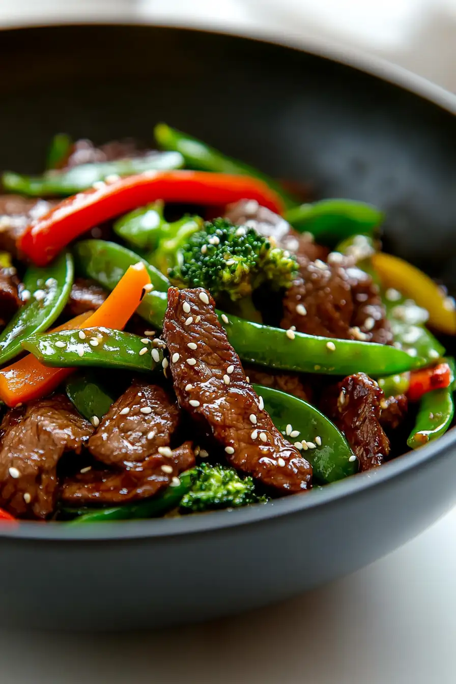 Juicy Beef and Vegetable Stir-Fry
