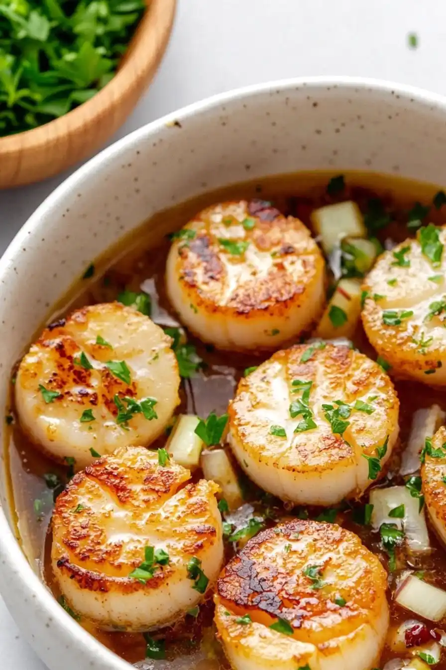 Easy Pan Seared Scallops Without Butter