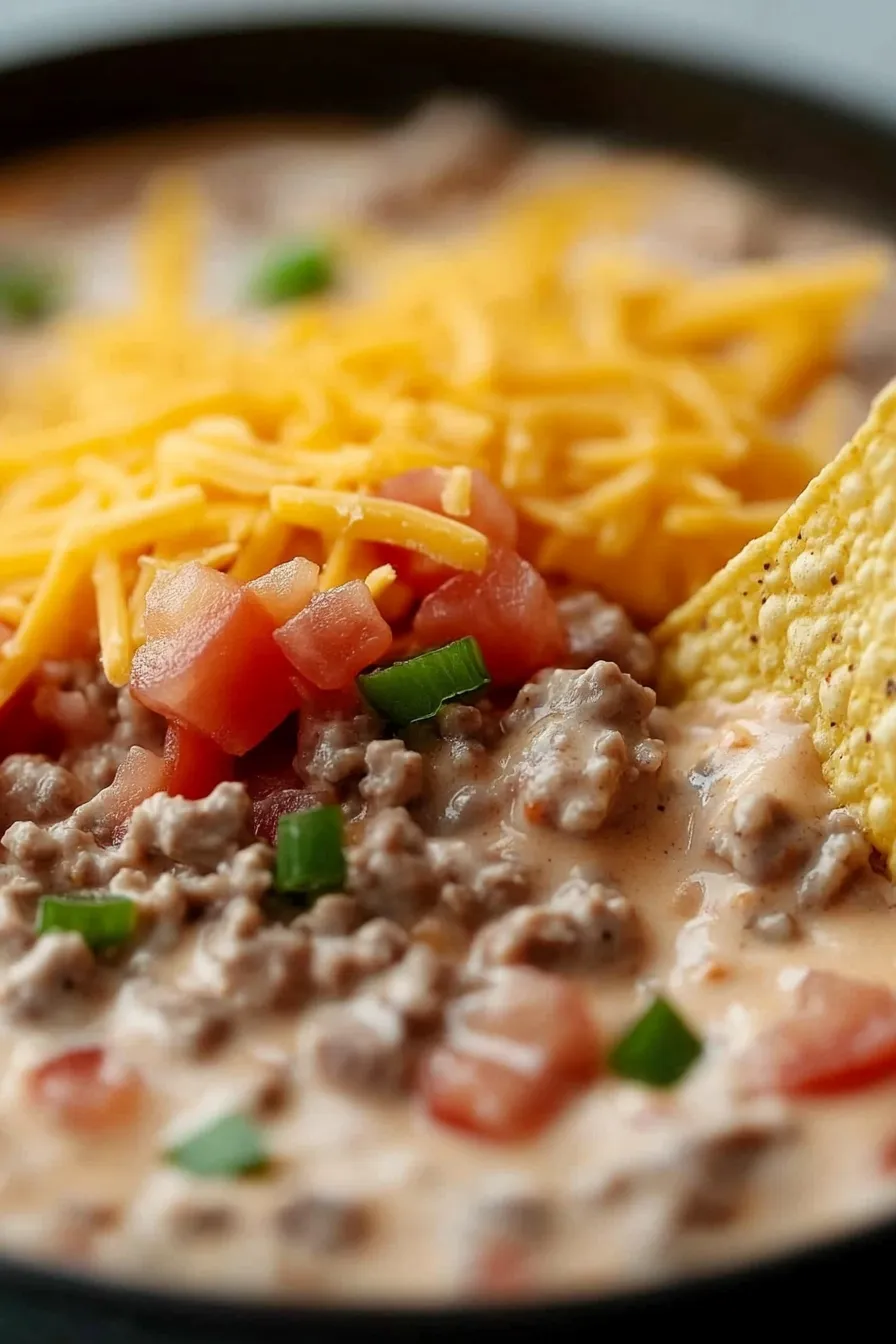 Easy Pork Sausage Queso Dip