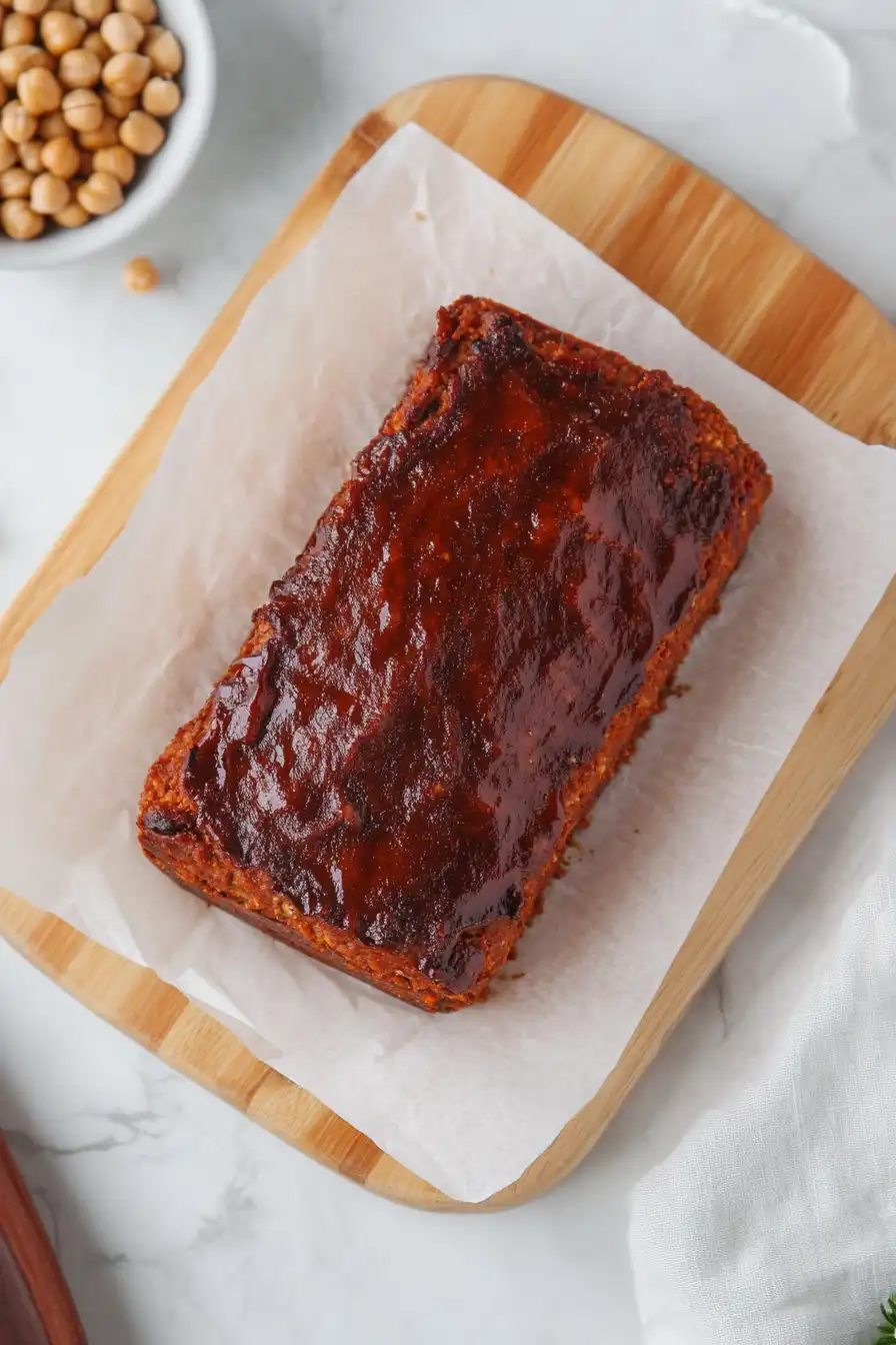 Delicious Chickpea Meatloaf