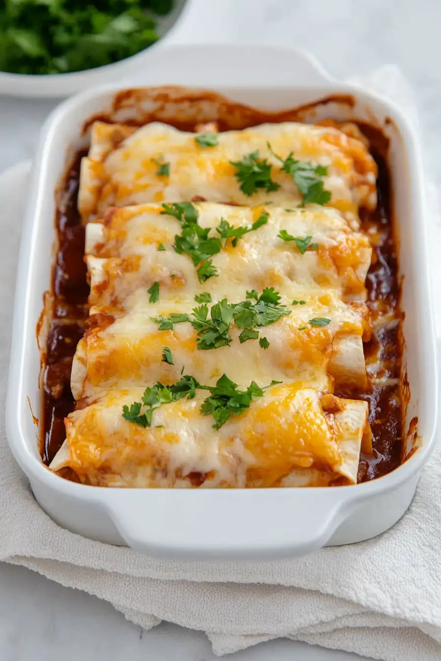 Simple Oven Baked Burritos Recipe