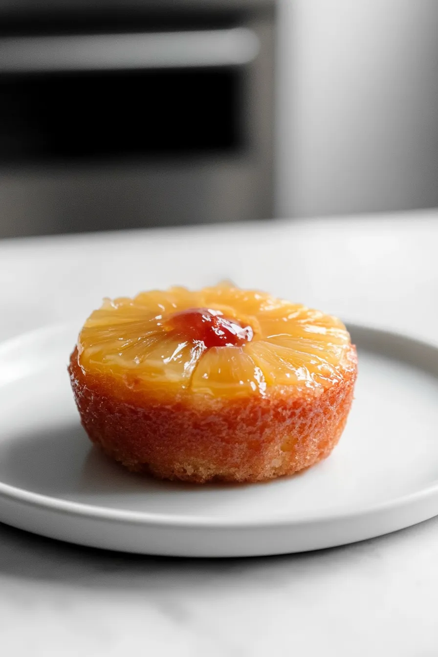 Juicy Mini Pineapple Upside Down Cheesecakes