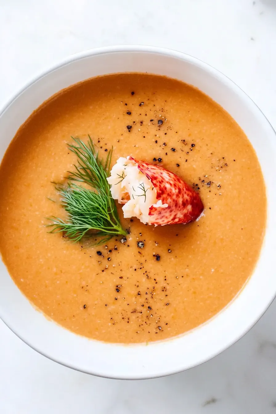 Tasty Lobster Bisque with Potatoes