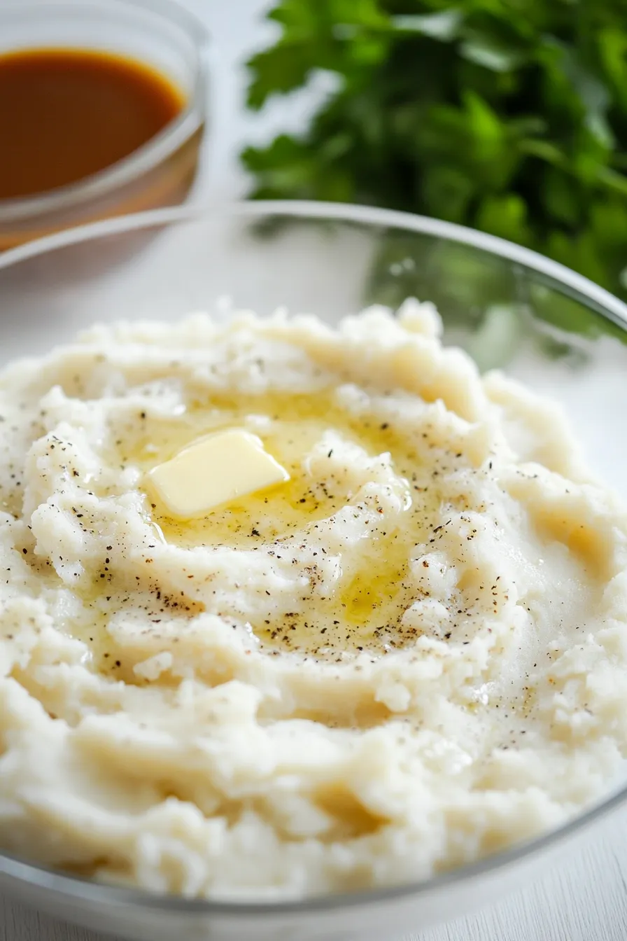 Fluffy Ricotta Mashed Potatoes