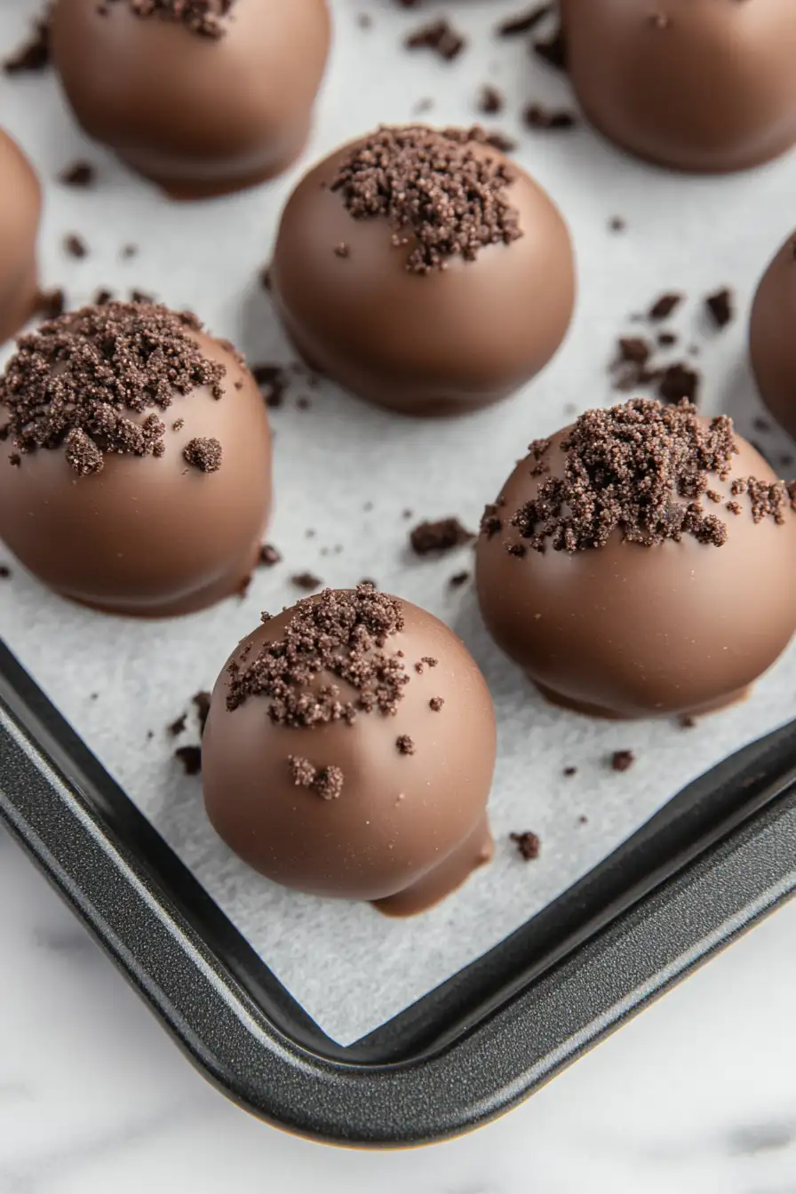 Tasty Oreo Truffles with Cream Cheese