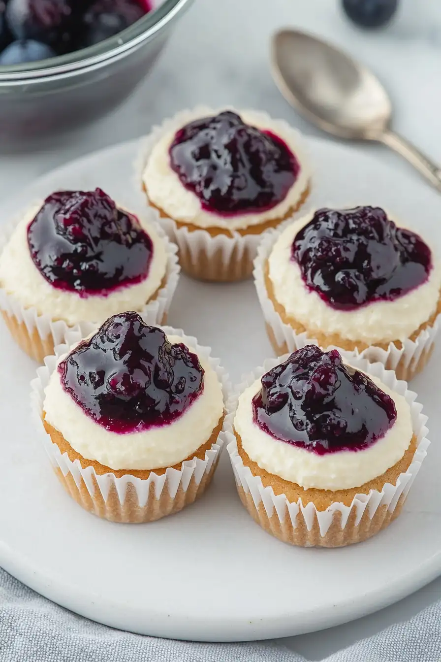 Tasty No Bake Mini Cheesecakes