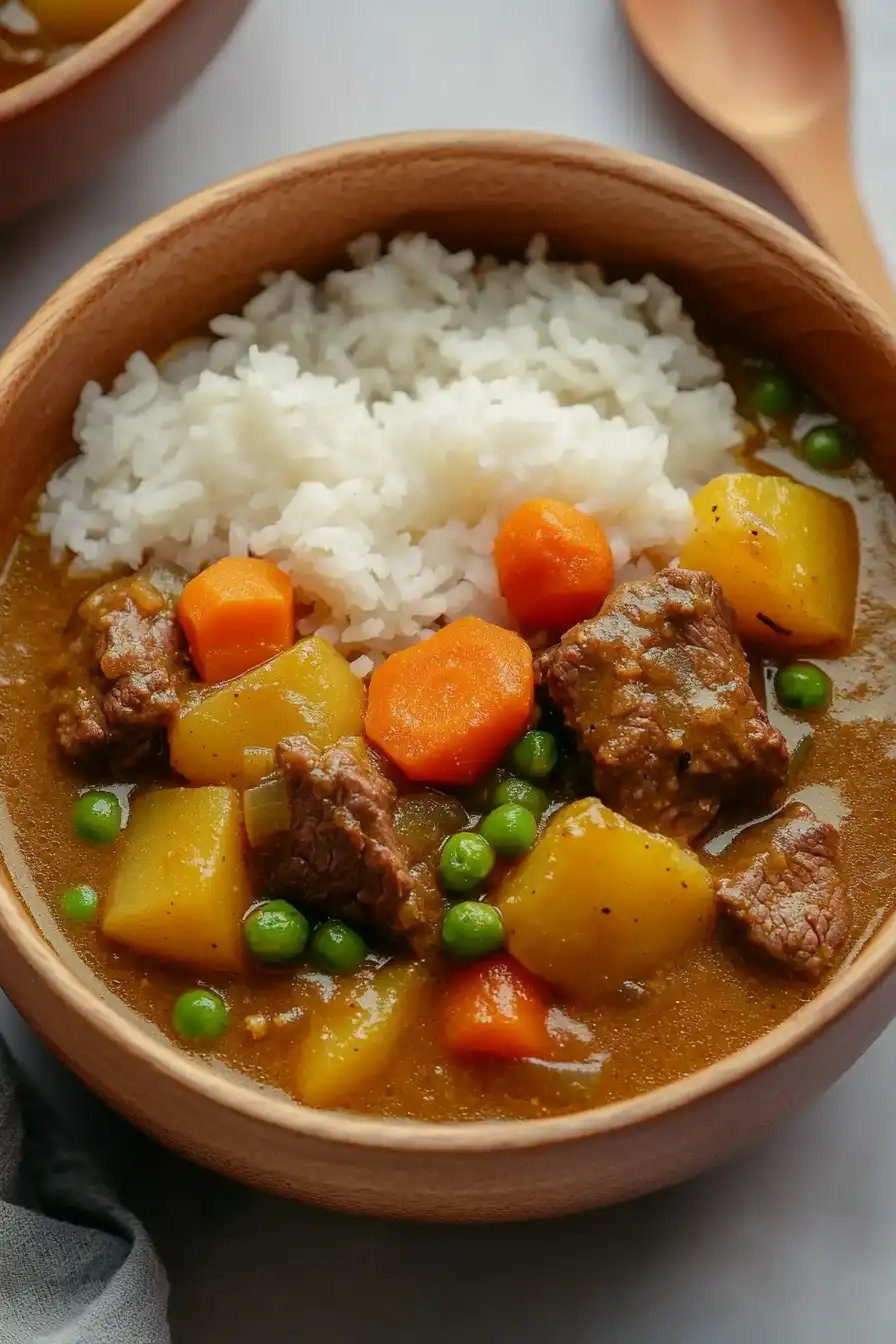 Healthy Slow Cooker Japanese Curry