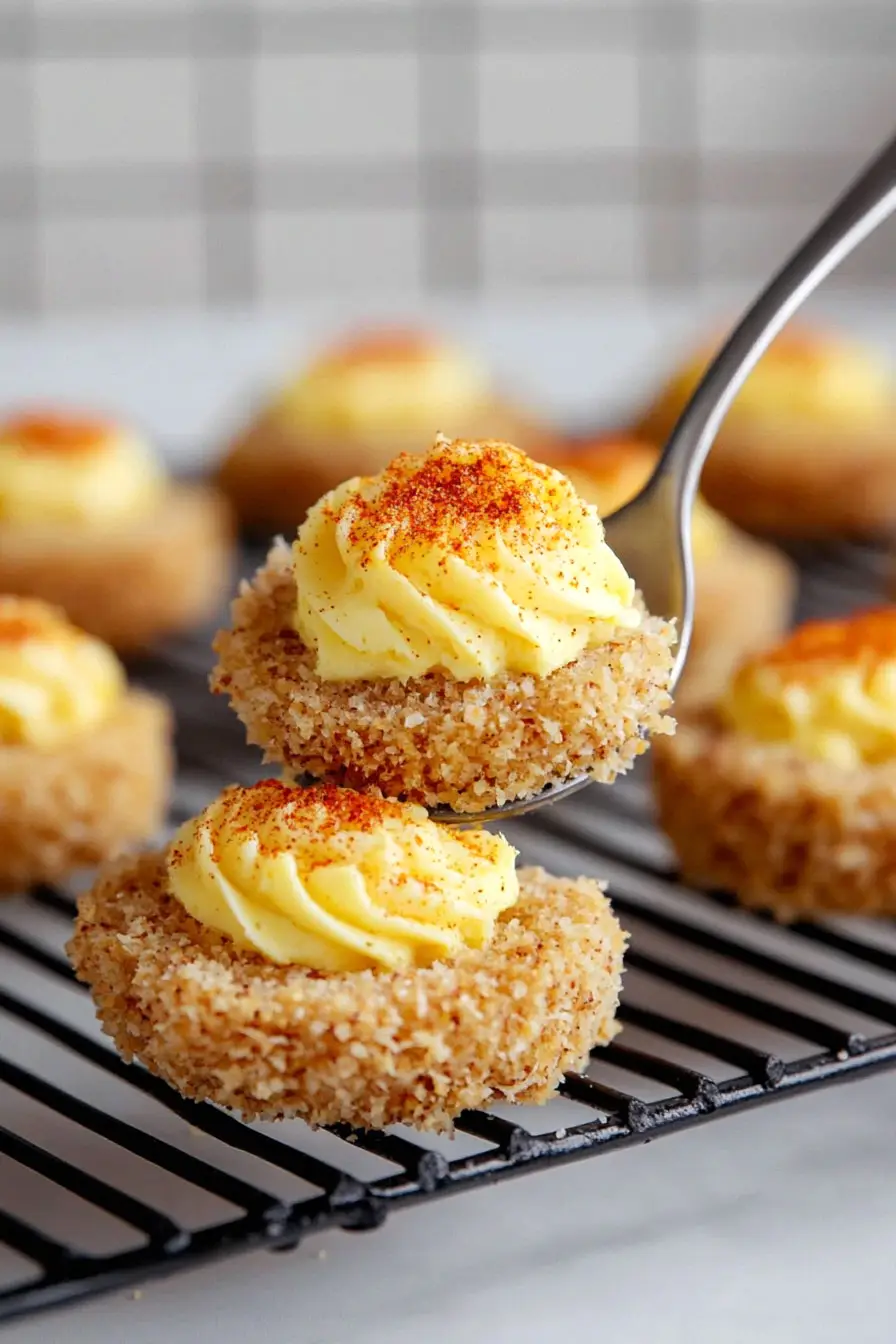 Flavorful Air Fryer Deviled Eggs