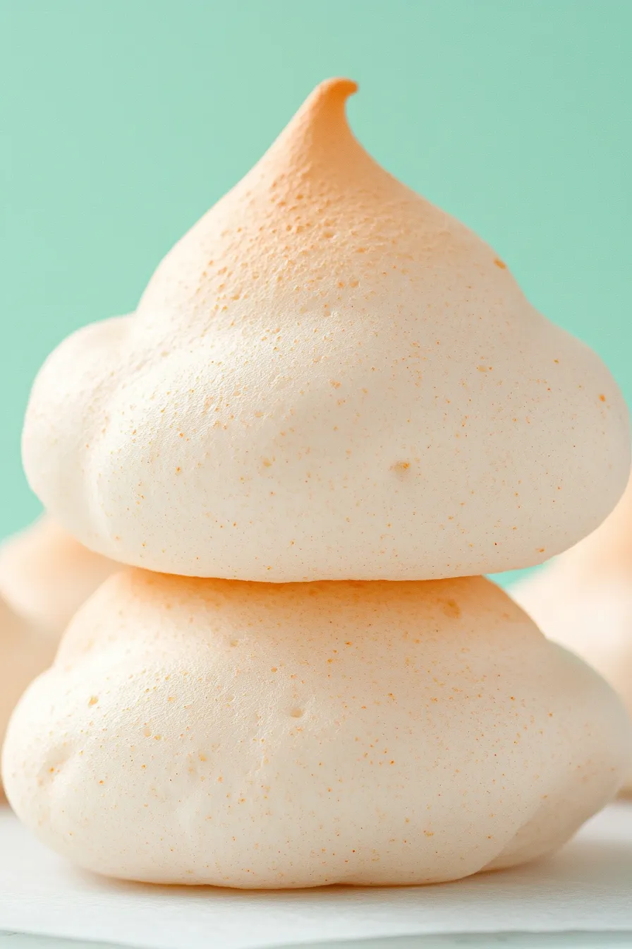 Sweet Chickpea Juice Meringue